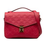 Pre-owned Fabric louis-vuitton-bags Louis Vuitton Vintage , Red , Dame...