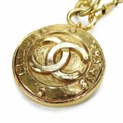 Pre-owned Metal chanel-jewelry Chanel Vintage , Yellow , Dames