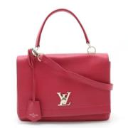 Pre-owned Leather louis-vuitton-bags Louis Vuitton Vintage , Pink , Da...