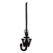 Zwart Touw Sleutelhanger Anker Logo JW Anderson , Black , Heren