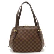 Pre-owned Fabric louis-vuitton-bags Louis Vuitton Vintage , Brown , Da...