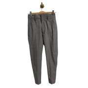 Pre-owned Wool bottoms Isabel Marant Pre-owned , Gray , Dames