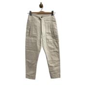 Pre-owned Cotton bottoms Isabel Marant Pre-owned , Beige , Dames