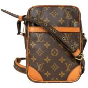 Pre-owned Leather shoulder-bags Louis Vuitton Vintage , Brown , Dames