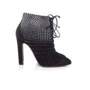 Pre-ownedSuedeboots Alaïa Pre-owned , Black , Dames