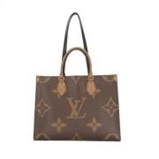 Pre-owned Canvas shoulder-bags Louis Vuitton Vintage , Brown , Dames