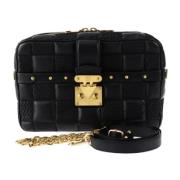 Pre-owned Fabric shoulder-bags Louis Vuitton Vintage , Black , Dames