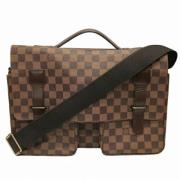 Pre-owned Fabric shoulder-bags Louis Vuitton Vintage , Brown , Dames