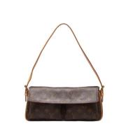 Pre-owned Fabric louis-vuitton-bags Louis Vuitton Vintage , Brown , Da...