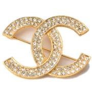 Pre-owned Metal chanel-jewelry Chanel Vintage , Yellow , Dames