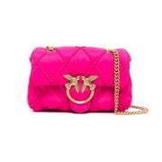 Shoulder Bags Pinko , Pink , Dames