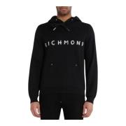 Heren Hoodie Sweatshirt John Richmond , Black , Heren