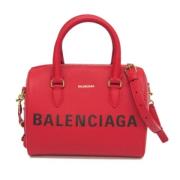 Pre-owned Fabric balenciaga-bags Balenciaga Vintage , Red , Dames