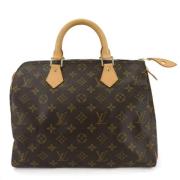 Pre-owned Fabric louis-vuitton-bags Louis Vuitton Vintage , Brown , Da...