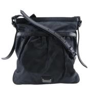 Pre-owned Fabric shoulder-bags Burberry Vintage , Black , Dames