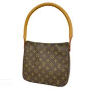 Pre-owned Canvas shoulder-bags Louis Vuitton Vintage , Brown , Dames