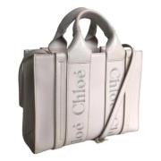 Pre-owned Fabric totes Chloé Pre-owned , White , Dames