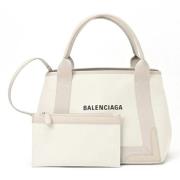 Pre-owned Fabric balenciaga-bags Balenciaga Vintage , Beige , Dames