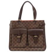 Pre-owned Fabric louis-vuitton-bags Louis Vuitton Vintage , Brown , Da...