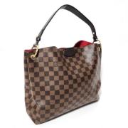 Pre-owned Fabric shoulder-bags Louis Vuitton Vintage , Brown , Dames