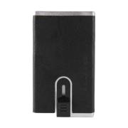 Rfid Creditcardhouder Verticaal Piquadro , Black , Heren