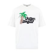 Sketchy Classic Tee Palm Angels , White , Heren