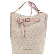 Pre-owned Fabric shoulder-bags Michael Kors Pre-owned , Beige , Dames