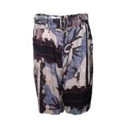 Pre-owned Silk bottoms Dries van Noten Pre-owned , Multicolor , Dames