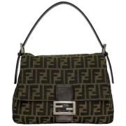 Pre-owned Fabric fendi-bags Fendi Vintage , Beige , Dames