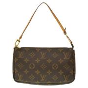 Pre-owned Canvas louis-vuitton-bags Louis Vuitton Vintage , Brown , Da...