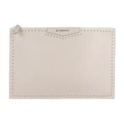 Pre-owned Fabric clutches Givenchy Pre-owned , Beige , Dames