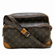 Pre-owned Canvas shoulder-bags Louis Vuitton Vintage , Brown , Dames