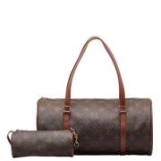 Pre-owned Fabric louis-vuitton-bags Louis Vuitton Vintage , Brown , Da...