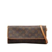 Pre-owned Plastic shoulder-bags Louis Vuitton Vintage , Brown , Dames