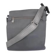 Pre-owned Fabric shoulder-bags Louis Vuitton Vintage , Gray , Heren