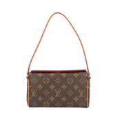 Pre-owned Fabric louis-vuitton-bags Louis Vuitton Vintage , Brown , Da...