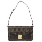 Pre-owned Fabric fendi-bags Fendi Vintage , Brown , Dames