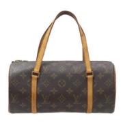 Pre-owned Canvas louis-vuitton-bags Louis Vuitton Vintage , Brown , Da...