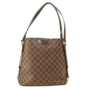 Pre-owned Fabric louis-vuitton-bags Louis Vuitton Vintage , Brown , Da...