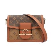 Pre-owned Canvas shoulder-bags Louis Vuitton Vintage , Brown , Dames