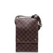 Pre-owned Fabric shoulder-bags Louis Vuitton Vintage , Brown , Dames