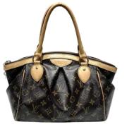 Pre-owned Fabric louis-vuitton-bags Louis Vuitton Vintage , Brown , Da...