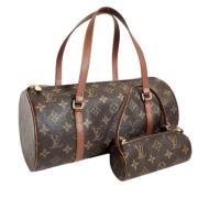 Pre-owned Fabric louis-vuitton-bags Louis Vuitton Vintage , Brown , Da...