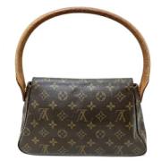 Pre-owned Fabric louis-vuitton-bags Louis Vuitton Vintage , Brown , Da...