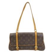 Pre-owned Fabric louis-vuitton-bags Louis Vuitton Vintage , Brown , Da...