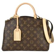 Pre-owned Fabric louis-vuitton-bags Louis Vuitton Vintage , Brown , Da...