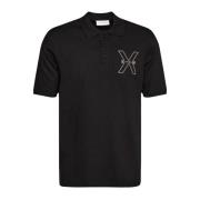 Heren Polo Shirt John Richmond , Black , Heren