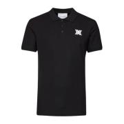 Heren Polo Shirt Klassieke Stijl John Richmond , Black , Heren