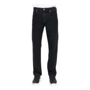 Zwarte Straight Fit Jeans Karl Lagerfeld , Black , Heren