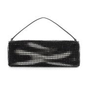 Mesh Rhinestone Handtas Alexander Wang , Black , Dames